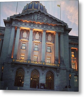 San Francisco City Hall Metal Prints