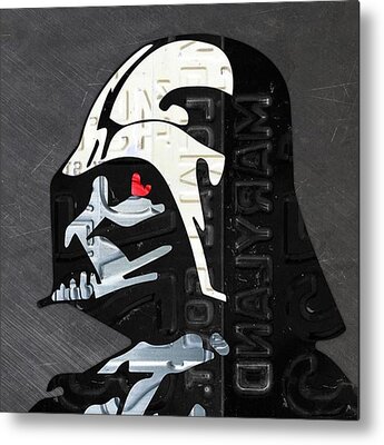 Darth Vader Metal Prints