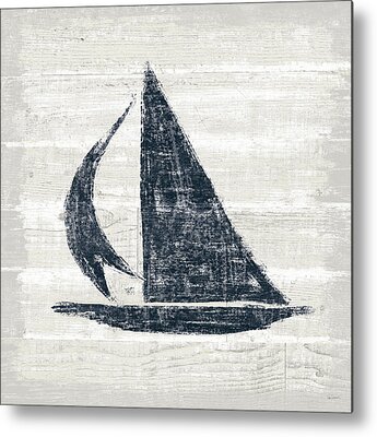 Sail Board Metal Prints