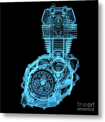 Designs Similar to Motocycle Engine 3d X-ray Blue