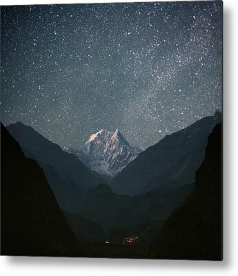 Himalayas Metal Prints