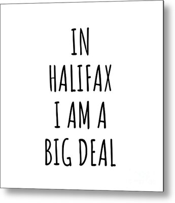 In Halifax Metal Prints