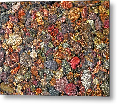 Colorful Rocks In Stream Bed Montana Photograph by Jennie Marie Schell