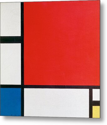 Composition II In Red, Blue, And Yellow - Piet Mondrian Painting by War ...