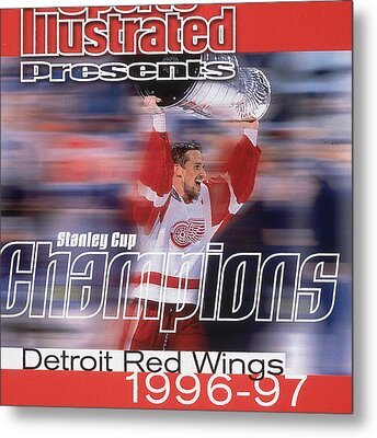Detroit Red Wings Kirk Maltby, 1997 Nhl Western Conference Sports  Illustrated Cover Poster