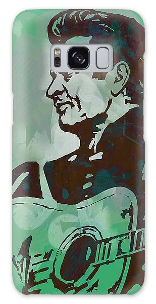 Johnny Cash Drawings Galaxy Cases