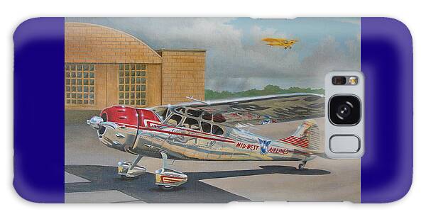 Airfield Paintings Galaxy Cases