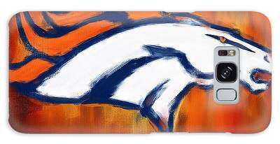 Denver Broncos Paintings Galaxy Cases