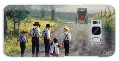 Amish Buggies Galaxy Cases