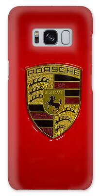 Porsche Emblem Galaxy Cases