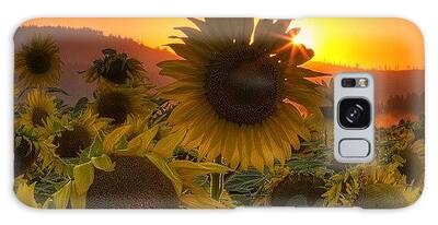 Sunflowers Galaxy Cases
