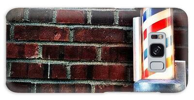 Barbershop Sign Galaxy Cases