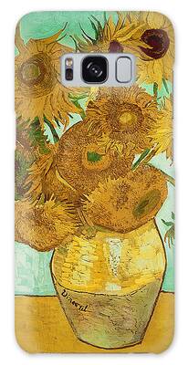 Yellow Flower Galaxy Cases