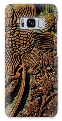 Wood Carving Mixed Media Galaxy Cases