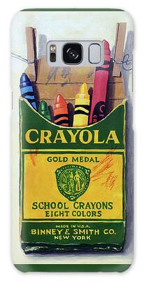 Crayons Galaxy Cases
