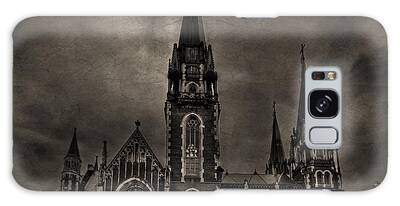 Gothic Dark Church Galaxy Cases