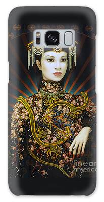 Chinese Woman Galaxy Cases