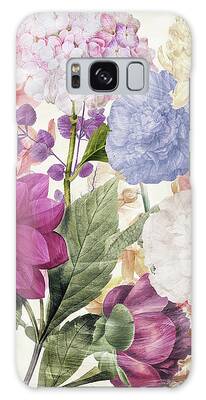 Peony Tulips Paintings Galaxy Cases