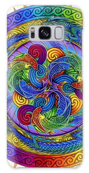 Vivid Colors Drawings Galaxy Cases