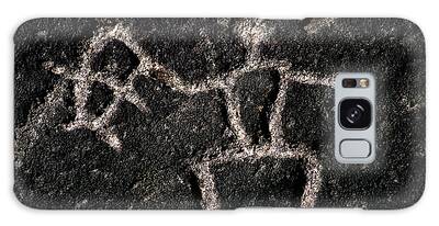Hawaiian Petroglyphs Galaxy Cases