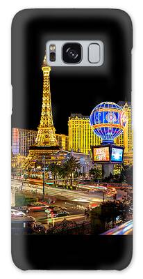 Las Vegas Lights Galaxy Cases