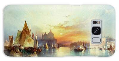 Venetian Architecture Paintings Galaxy Cases