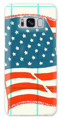 Flag Of Usa Drawings Galaxy Cases