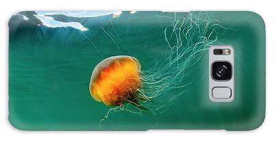 Lion's Mane Jellyfish Galaxy Cases