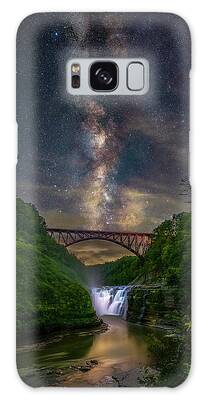 Ethereal Waterfalls Galaxy Cases