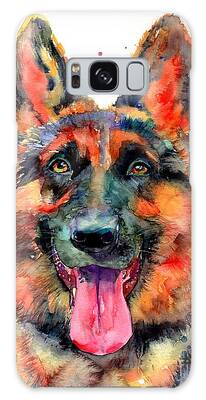 Barking Paintings Galaxy Cases