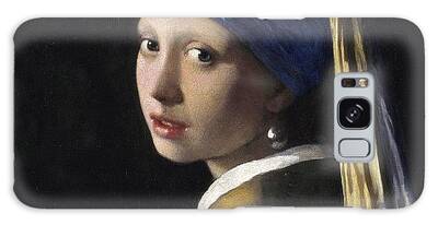 Pearl Earring Galaxy Cases