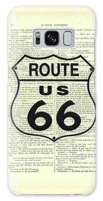 Us Route 66 Galaxy Cases