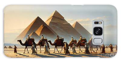 Ancient Pyramids Galaxy Cases