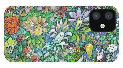 Fairy Garden Pressed Flower Phone Case