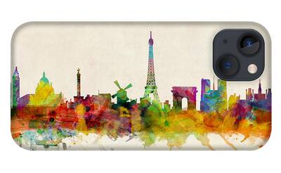 Paris Skyline iPhone Cases