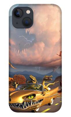 Velociraptor iPhone Cases