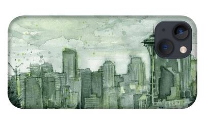 Seattle Skyline iPhone Cases