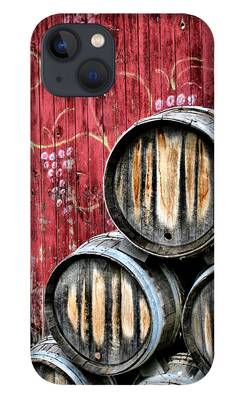 Wine Barrel iPhone Cases