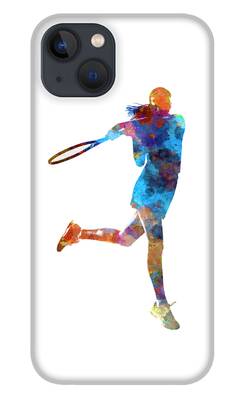 Tennis Player iPhone Cases