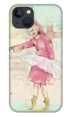 Queen Elizabeth iPhone Cases