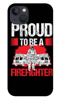 Volunteer Firefighter iPhone Cases