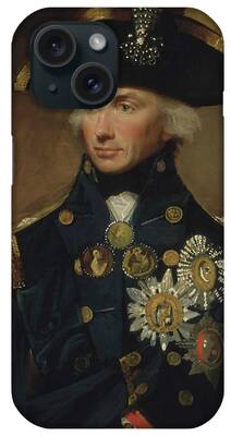 Lord Nelson Paintings iPhone Cases