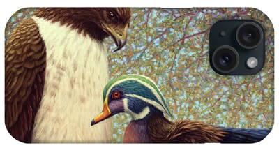 Duck Feathers iPhone Cases