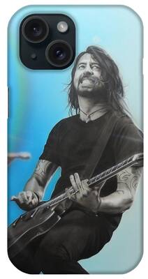 Dave Grohl Paintings iPhone Cases
