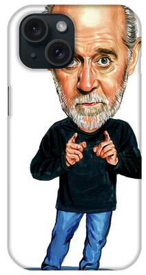 George Carlin iPhone Cases