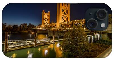 Sacramento Tower Bridge iPhone Cases