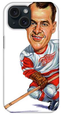 Mr. Hockey iPhone Cases