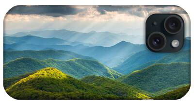 North Carolina Mountains iPhone Cases