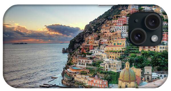 Amalfi Sunset iPhone Cases