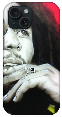 Rastafarian Paintings iPhone Cases